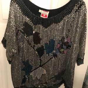 Vintage Sequin Top